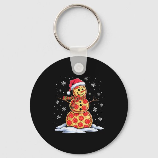 Porte-clés Zza Snowman - Santa Hat - Christmas Zza Party - Fu (Recto)