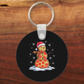 Porte-clés Zza Snowman - Santa Hat - Christmas Zza Party - Fu (Recto)