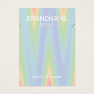 Porte-collier Dégradé de couleur Ombré Chevron Log