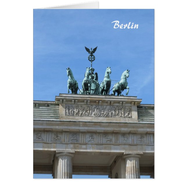 Porte de Brandebourg Berlin (Devant)