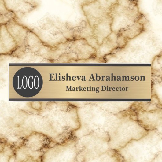 Porte de bureau professionnelle Signer Plaque de n