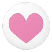 Porte de coeur d'amour rose et tiroir poignées (Devant)