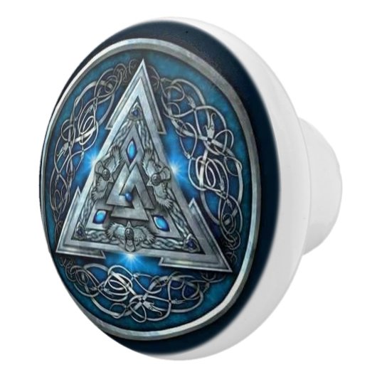 Porte de conception ou bouton celtique de tiroir (Droite)