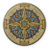 Porte de conception ou bouton celtique de tiroir (Devant)