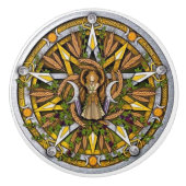 Porte de conception ou bouton celtique de tiroir (Devant)