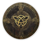 Porte de conception ou bouton celtique de tiroir (Devant)