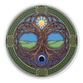 Porte de conception ou bouton celtique de tiroir (Devant)