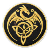 Porte de conception ou bouton celtique de tiroir (Devant)