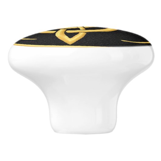 Porte de conception ou bouton celtique de tiroir (Côté)