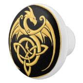 Porte de conception ou bouton celtique de tiroir (Droite)