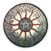 Porte de conception ou bouton celtique de tiroir (Devant)