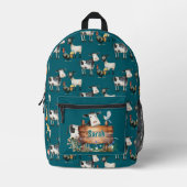 Porte de ferme Poulets Sac à dos personnalisé pour (Recto)