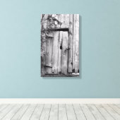 Porte de grange avec toile d'arbre Impression (Insitu (Plancher de Bois))