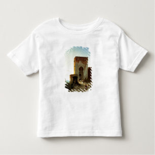 Porte de Justice, Alhambra, Granada (olie op canva Kinder Shirts