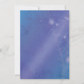 Porte de l'Aube en bleu, Save the Date de mariage (Dos)