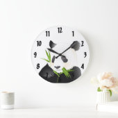 Porte de panda grande horloge (Maison)