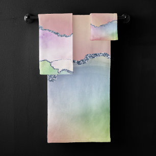 Porte de pêche Pretty Soft Pastel Aquarelle Ombr
