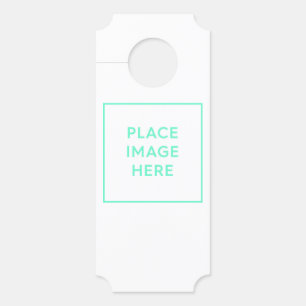 Porte de petit billet, Affichette de porte semi-br