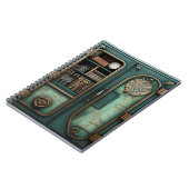 Porte de puzzle Steampunk livres de cuivre inhabit (Côté gauche)