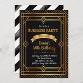 Porte d'entrée décorée d'art sur une invitation de (Devant / Derrière)