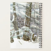 Porte d'hiver de nuit aquarelle (Dos)