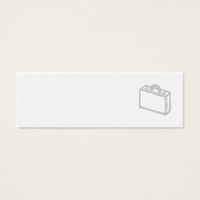 Porte-documents de bureau ou valise pour voyageurs (Devant)