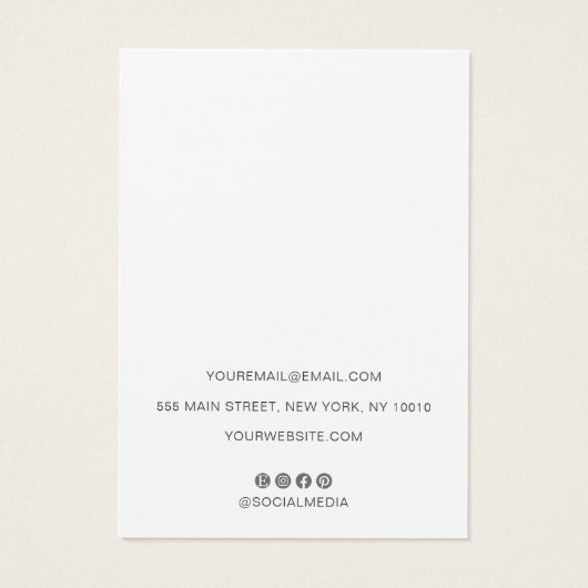 Porte-écran à oreille des vagues blanches (Dos)