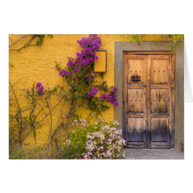 Porte en bois (Devant horizontal)