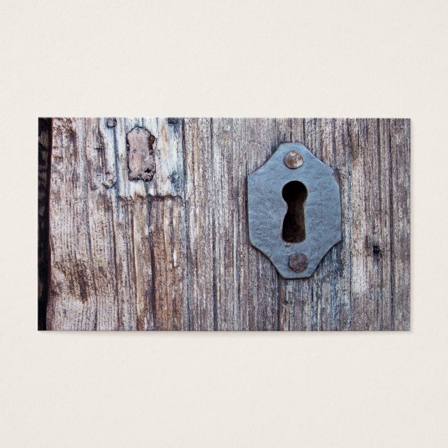 Porte en bois (Devant)