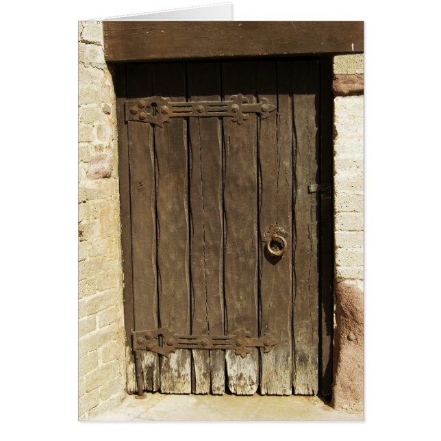 Porte en bois ancienne (Devant)