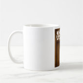 Porte en bois Brown de bois Mug (Gauche)