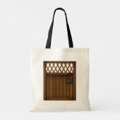Porte en bois Sac fourre-tout en bois Brown (Dos)