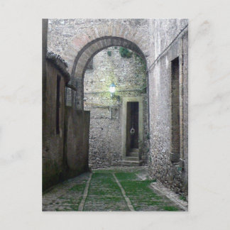 Porte en carte postale d'Erice Sicile