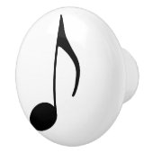 Porte En Céramique Bouton de note de musique (Droite)