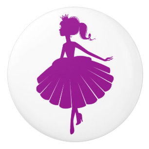 Porte En Céramique Bouton de tiroir Princess