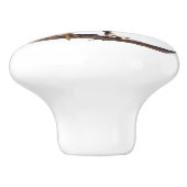 Porte En Céramique Bouton du faucon de Harris (Côté)