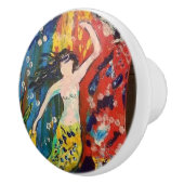 Porte En Céramique Pompe de bouton de sirène (Droite)