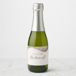 Porte en marbre de pierre Bridesmaid Étiquette de