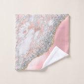 Porte en marbre rose (Gant de toilette)