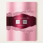 Porte en marbre rose bordeaux bleu 2023 (Dos)