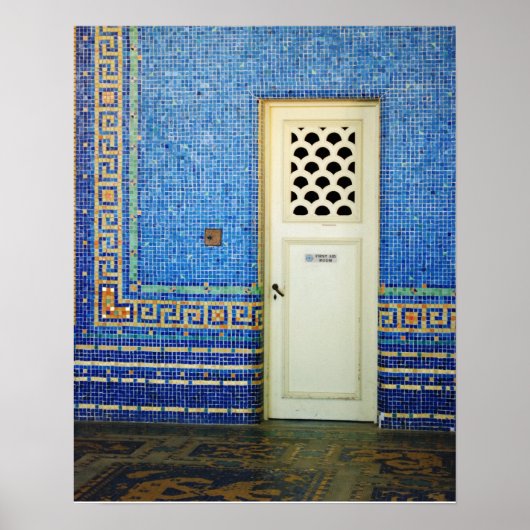 Porte en mosaïque - Poster (Devant)