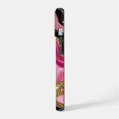 Porte en or noir et rose (Côté gauche)