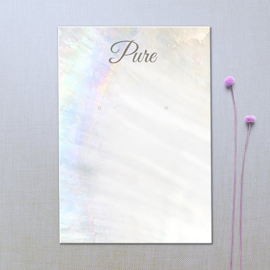 Porte-étendard pour bijoux en coquille marine