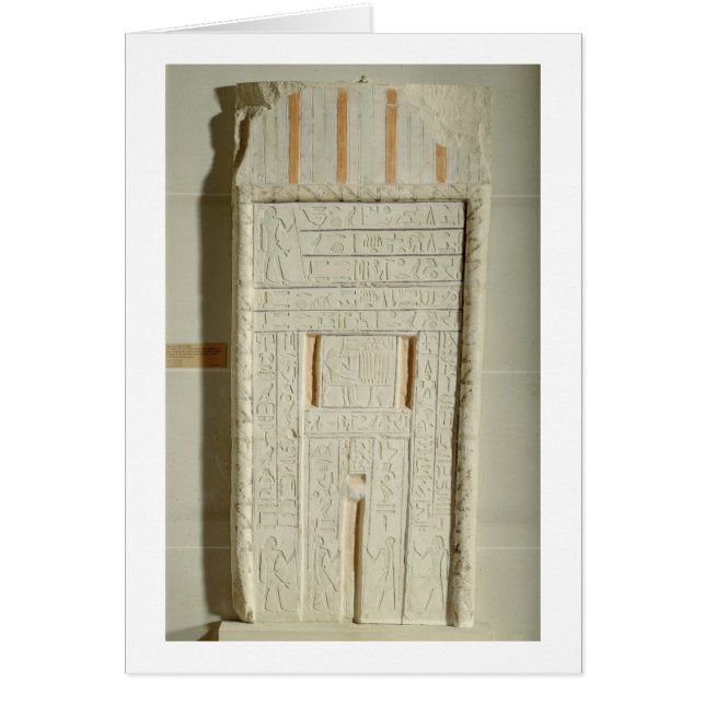 Porte fausse de Sheshi, c.2300-2200 AVANT JÉSUS (Devant)