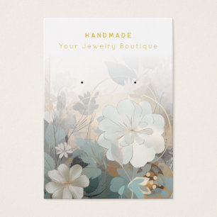 Porte Fleurs Abstraites Bijoux Cartes d'affichage