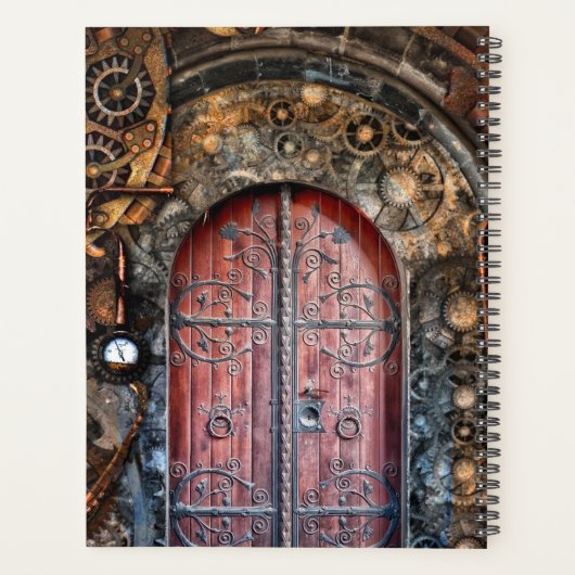 Porte gothique Steampunk (Dos)