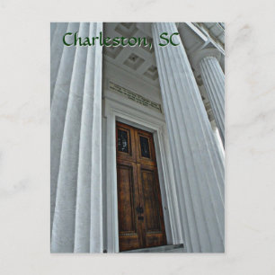 Porte impressionnante, Charleston, carte postale S