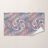 Porte-linge 1 linge de toilette gris vieux rose (Serviette à main)