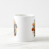 Porte magique 3D Halloween Café Mug (Centre)