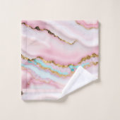 Porte Marbre Populaire Blue Rose Collection Or (Gant de toilette)